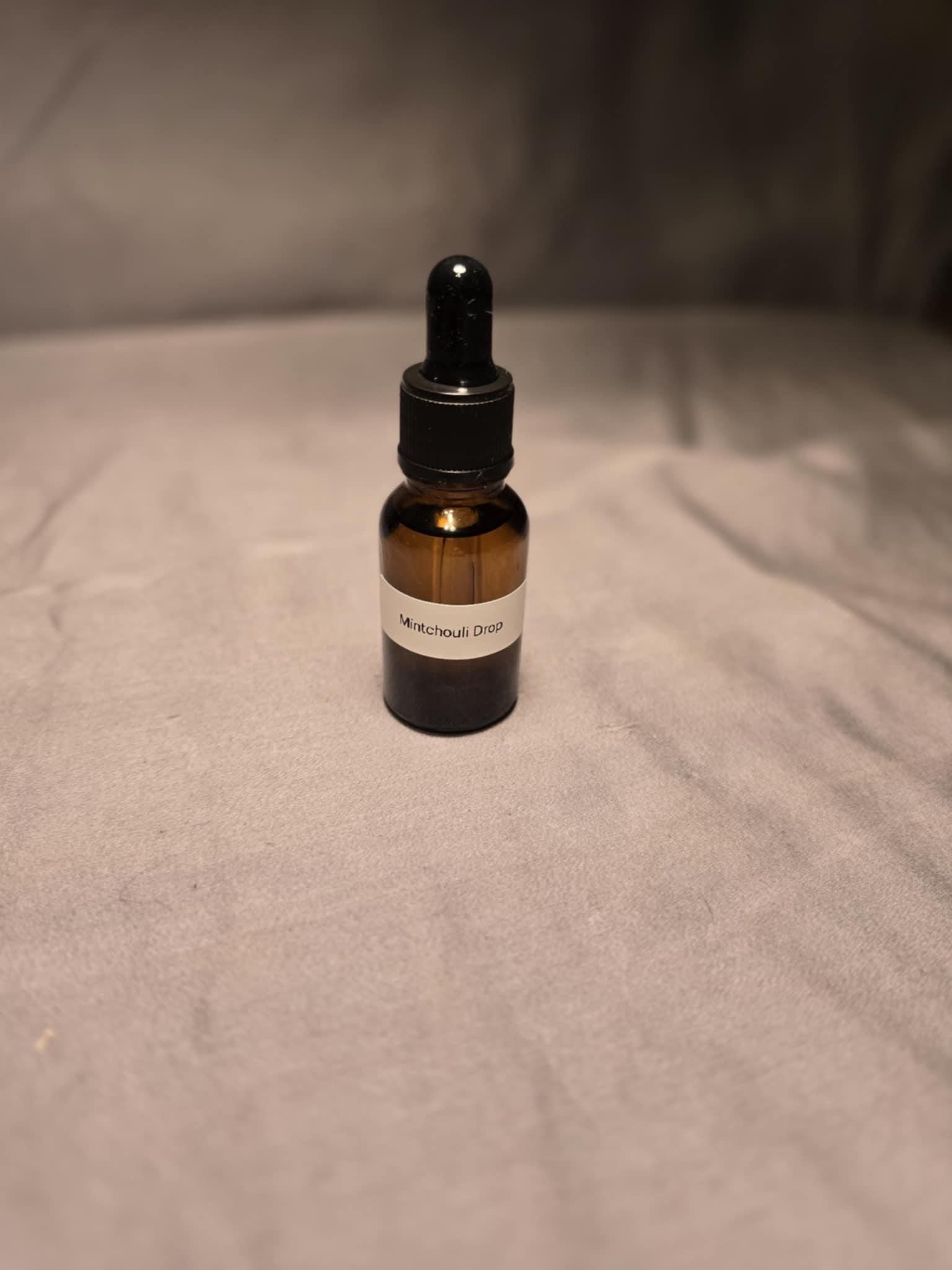 Mintchouli Beard Oil. 1/2 oz bottle.