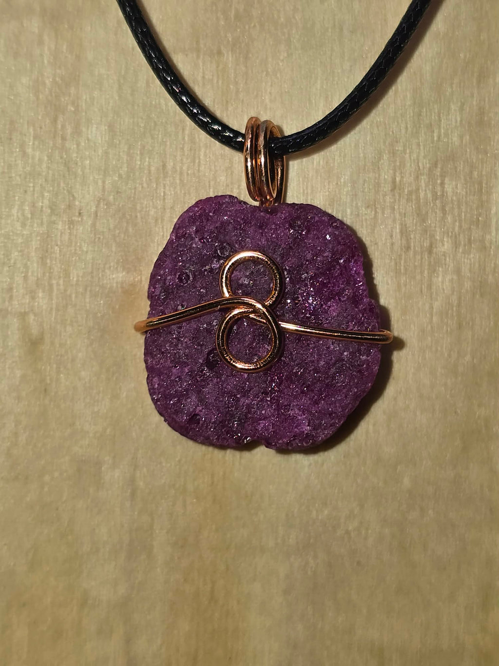 Raw Ruby Pendant