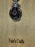 Purple Fluorite Sphere Pendant