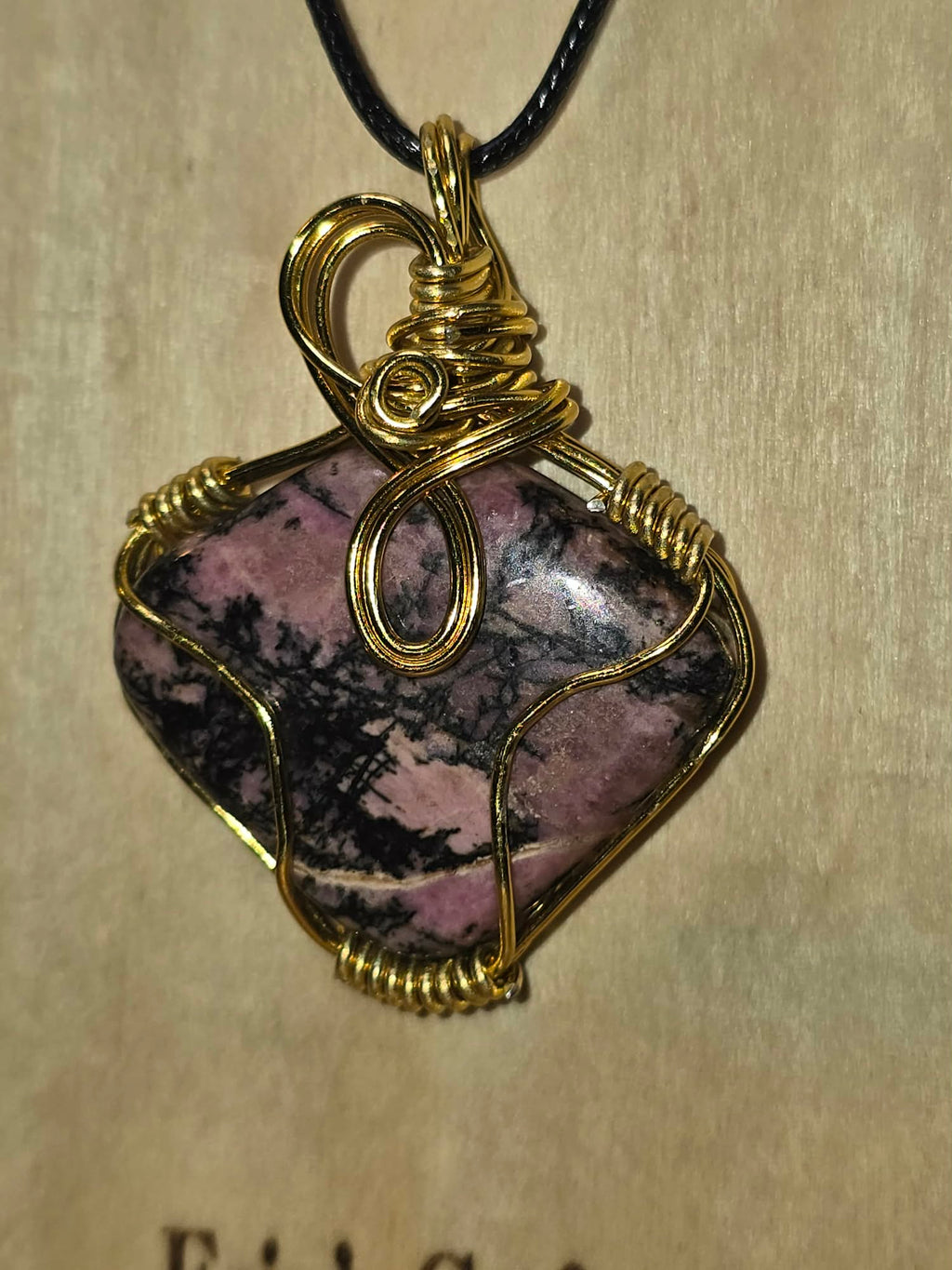 Rhodonite Pendant