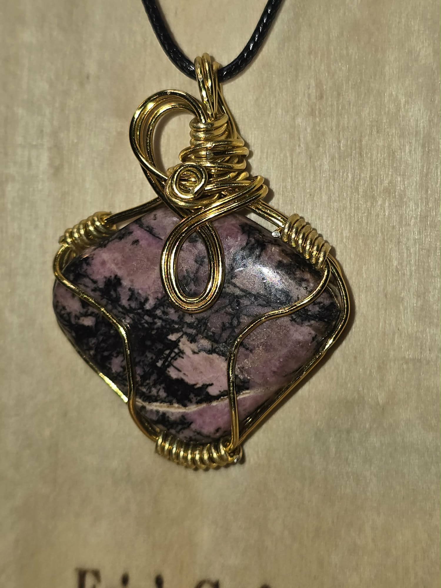 Rhodonite Pendant
