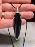 Obsidian Arrowhead Pendant