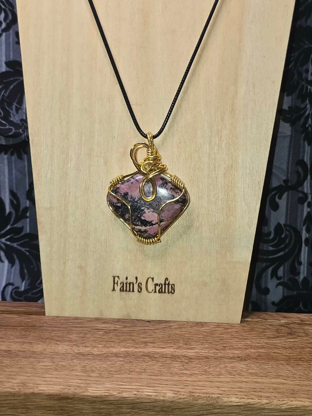 Rhodonite Pendant