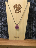 Raw Ruby Pendant