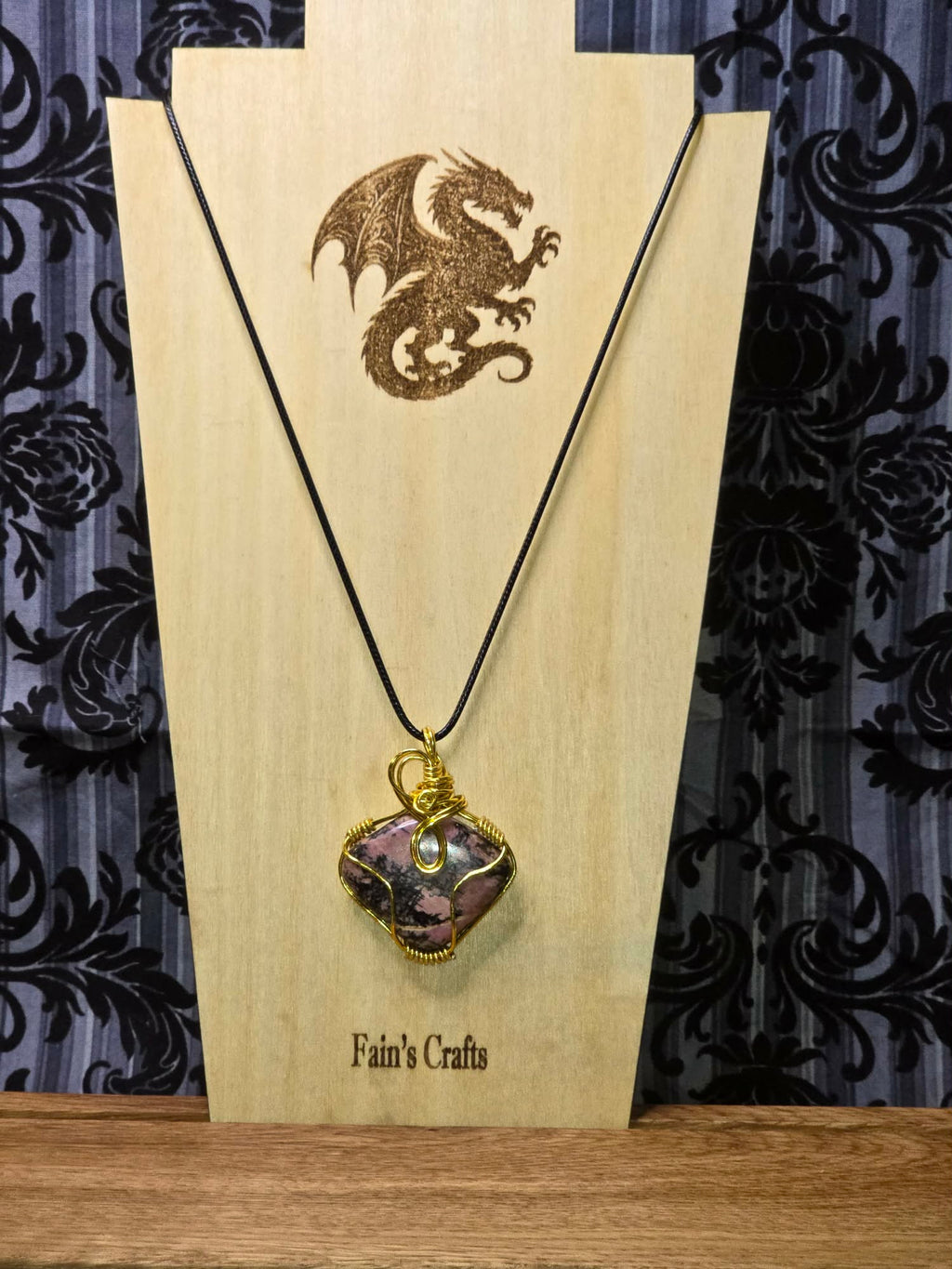 Rhodonite Pendant