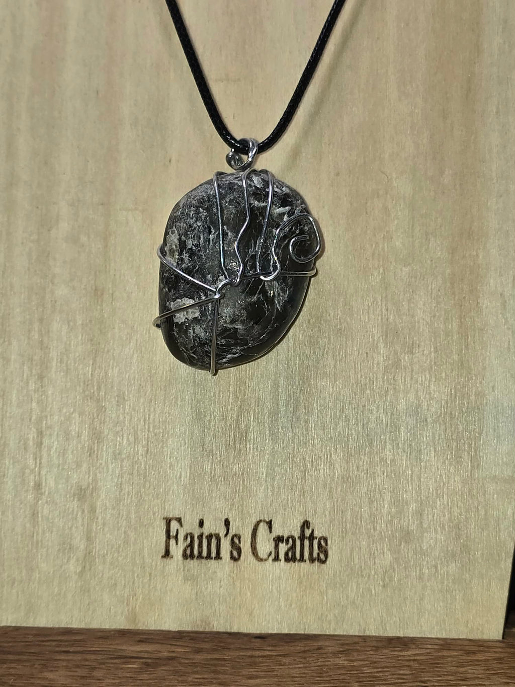 Rough Labradorite Pendant