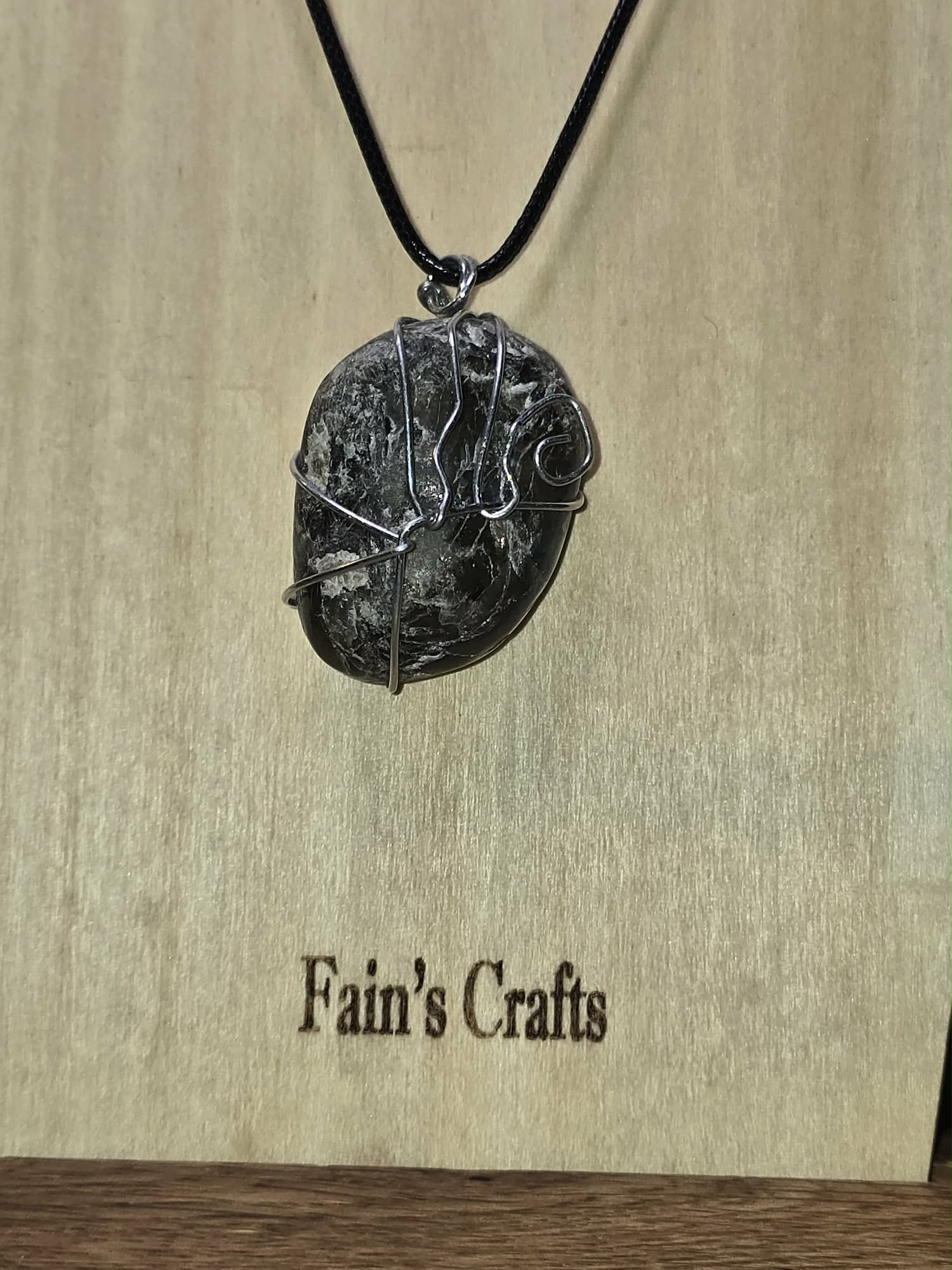 Rough Labradorite Pendant