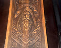 Odin Wooden Keepsake Box – Norse God of Wisdom